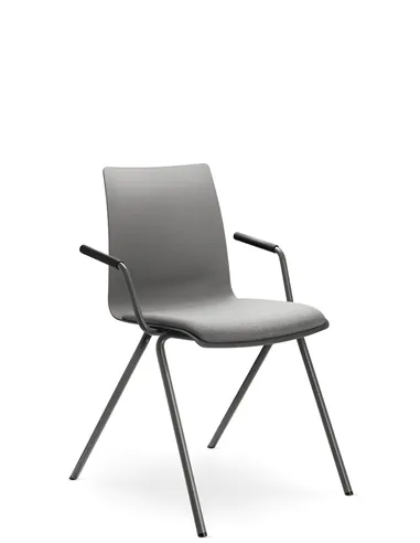 Кресло LD SEATING EVO 011-N3, BR для посетителей, на ножках