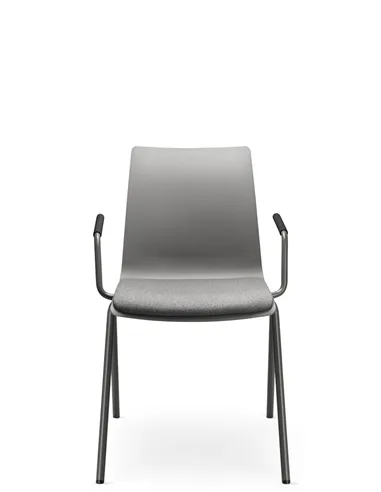 Кресло LD SEATING EVO 011-N3, BR для посетителей, на ножках