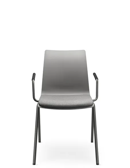 Кресло LD SEATING EVO 011-N3, BR для посетителей, на ножках