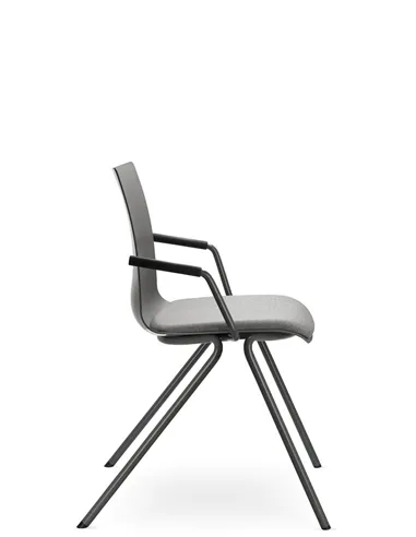Кресло LD SEATING EVO 011-N3, BR для посетителей, на ножках