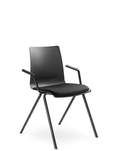 Кресло LD SEATING EVO 011-N1, BR для посетителей, на ножках