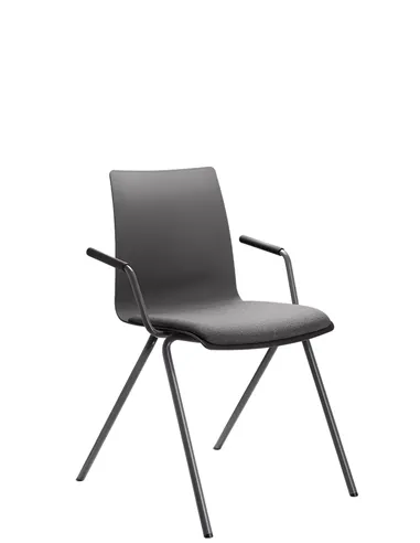 Кресло LD SEATING EVO 011-N5, BR для посетителей, на ножках