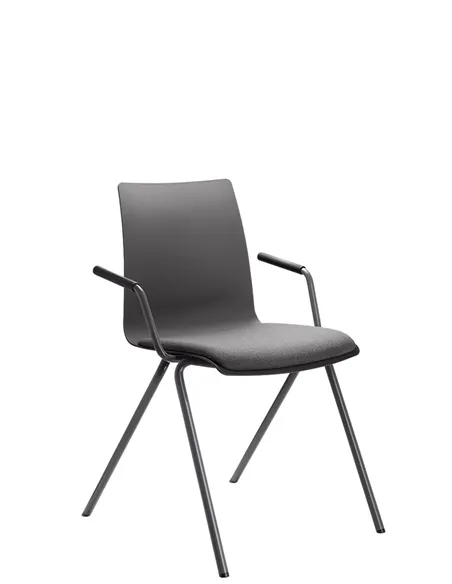 Кресло LD SEATING EVO 011-N5, BR для посетителей, на ножках