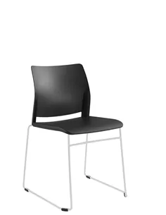 Кресло LD SEATING TREND 520-Q-N4 для посетителей, на полозьях