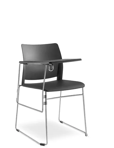 Кресло LD SEATING TREND 520-Q-N4+TR для аудиторий, со столиком