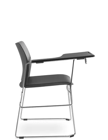 Кресло LD SEATING TREND 520-Q-N4+TR для аудиторий, со столиком