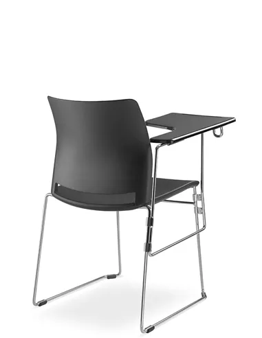 Кресло LD SEATING TREND 520-Q-N4+TR для аудиторий, со столиком