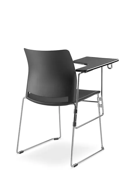 Кресло LD SEATING TREND 520-Q-N4+TR для аудиторий, со столиком