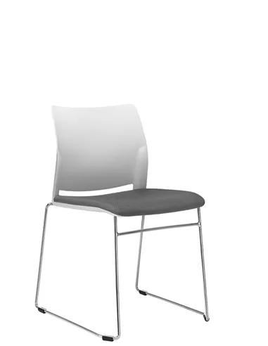 Крісло LD SEATING TREND 521-Q-N4 для відвідувачів, на полозах