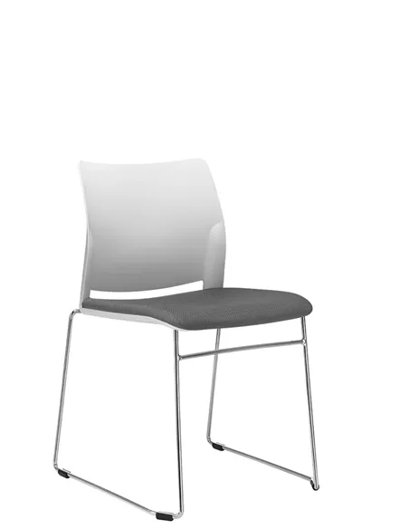 Крісло LD SEATING TREND 521-Q-N4 для відвідувачів, на полозах