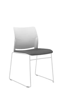 Кресло LD SEATING TREND 521-Q-N0 для посетителей, на полозьях