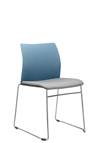 Крісло LD SEATING TREND 522-Q-N4 для відвідувачів, на полозах