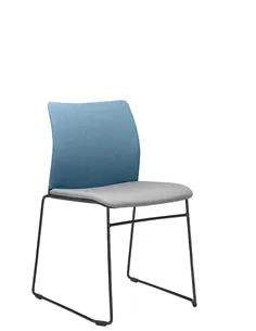 Кресло LD SEATING TREND 522-Q-N1 для посетителей, на полозьях