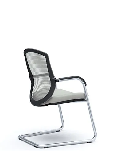 Кресло Okamura Contessa Guest chair Polished для посетителей, на полозьях