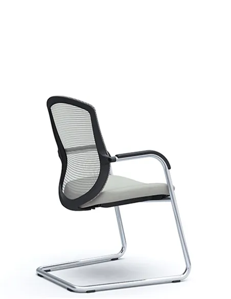 Кресло Okamura Contessa Guest chair Polished для посетителей, на полозьях