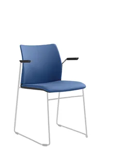 Кресло LD SEATING TREND 522-Q-N0, BR для посетителей, на полозьях