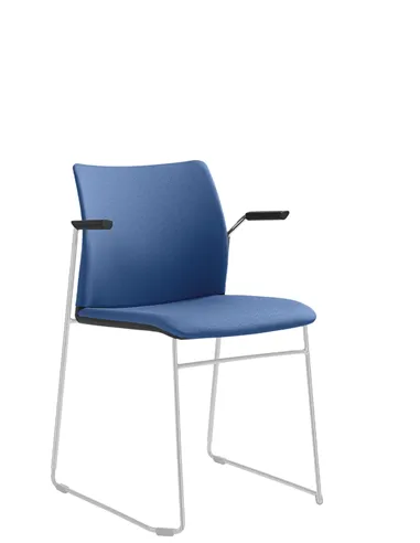 Крісло LD SEATING TREND 522-Q-N0, BR для відвідувачів, на полозах