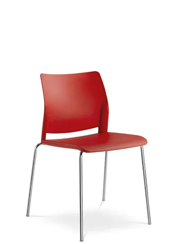 Крісло LD SEATING TREND 530-N4 для відвідувачів, на ніжках