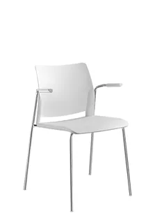 Крісло LD SEATING TREND 530-N4, BR для відвідувачів, на ніжках