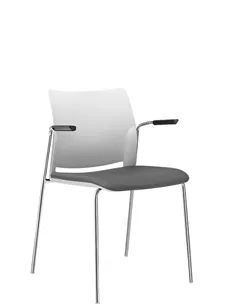 Кресло LD SEATING TREND 531-N4, BR для посетителей, на ножках