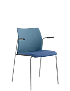 Кресло LD SEATING TREND 532-N4, BR для посетителей, на ножках