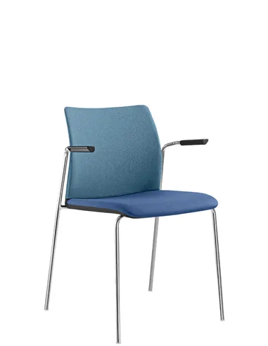 Кресло LD SEATING TREND 532-N4, BR для посетителей, на ножках