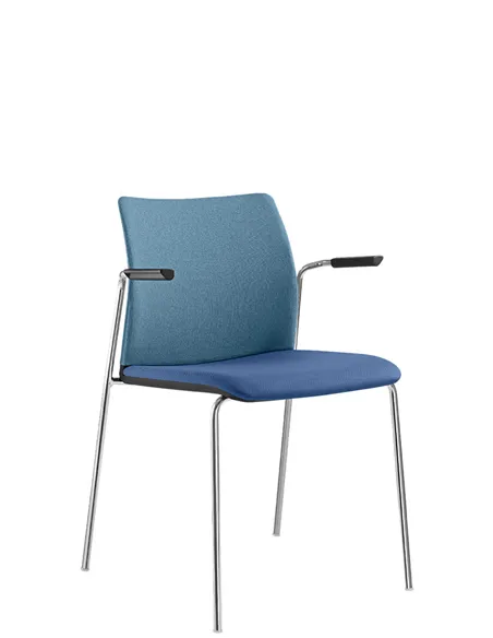 Кресло LD SEATING TREND 532-N4, BR для посетителей, на ножках