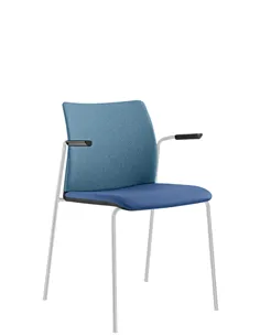 Кресло LD SEATING TREND 532-N0, BR для посетителей, на ножках