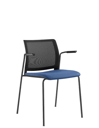 Кресло LD SEATING TREND 535-N1, BR для посетителей, на ножках