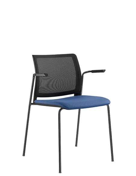 Кресло LD SEATING TREND 535-N1, BR для посетителей, на ножках