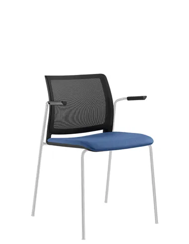 Кресло LD SEATING TREND 535-N0, BR для посетителей, на ножках
