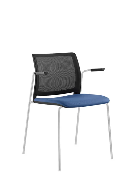 Кресло LD SEATING TREND 535-N0, BR для посетителей, на ножках