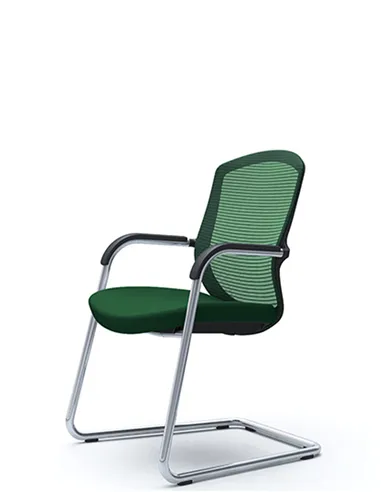 Кресло Okamura Contessa Guest chair Polished для посетителей, на полозьях
