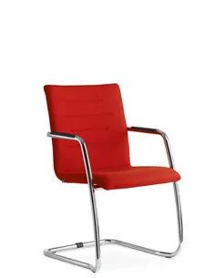 Кресло LD SEATING OSLO 225-Z-N4 для посетителей, на полозьях
