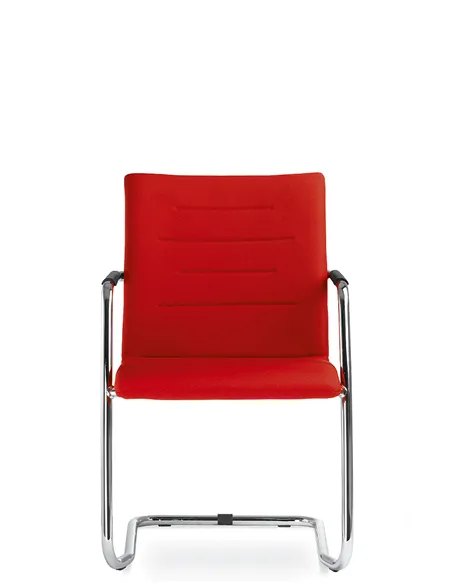 Кресло LD SEATING OSLO 225-Z-N4 для посетителей, на полозьях
