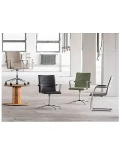 Кресло LD SEATING OSLO 225-Z-N1 для посетителей, на полозьях 2
