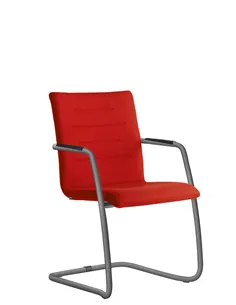 Кресло LD SEATING OSLO 225-Z-N2 для посетителей, на полозьях