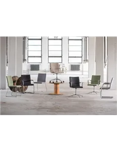 Кресло LD SEATING OSLO 225-Z-N2 для посетителей, на полозьях 2