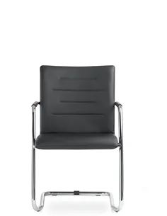Кресло LD SEATING OSLO 225-Z-N4 для посетителей, кожаное 2