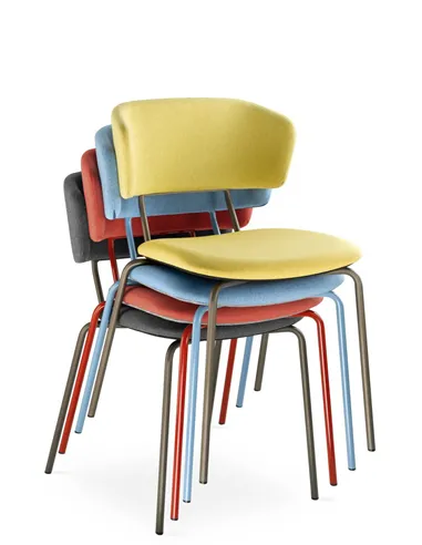 Кресло LD SEATING FLEXI CHAIR 120-N1 для посетителей, на ножках
