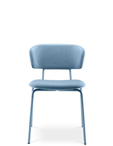 Кресло LD SEATING FLEXI CHAIR 120-NC-BLUE для посетителей, на ножках