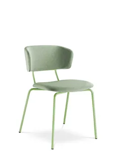 Кресло LD SEATING FLEXI CHAIR 120-NC-GREEN для посетителей, на ножках