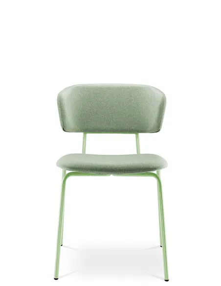 Кресло LD SEATING FLEXI CHAIR 120-NC-GREEN для посетителей, на ножках