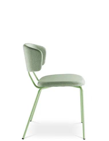 Кресло LD SEATING FLEXI CHAIR 120-NC-GREEN для посетителей, на ножках