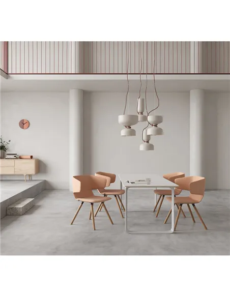 Конференц-кресло LD SEATING FLEXI P FP-D на ножках