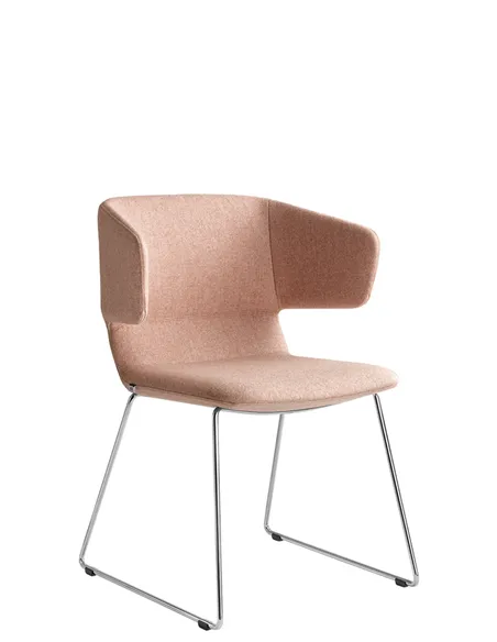 Конференц-кресло LD SEATING FLEXI P FP-Q-N4 на полозьях