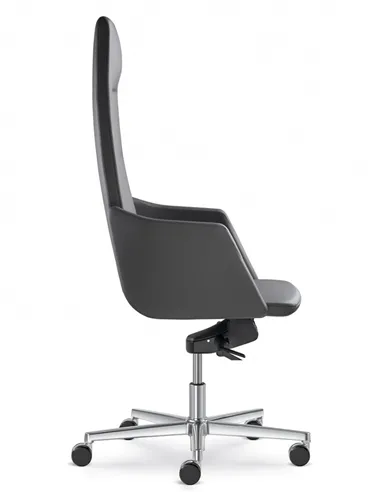 Кресло LD SEATING HARMONY 830-H кожаное, с высокой спинкой