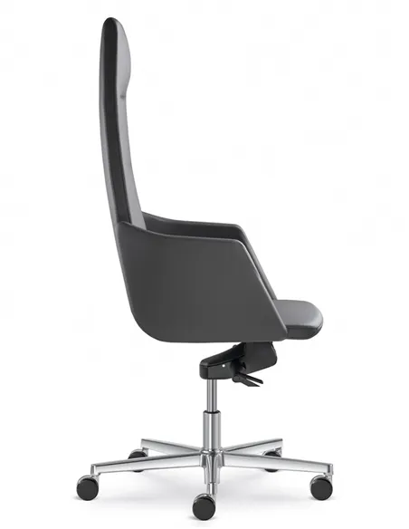 Кресло LD SEATING HARMONY 830-H кожаное, с высокой спинкой