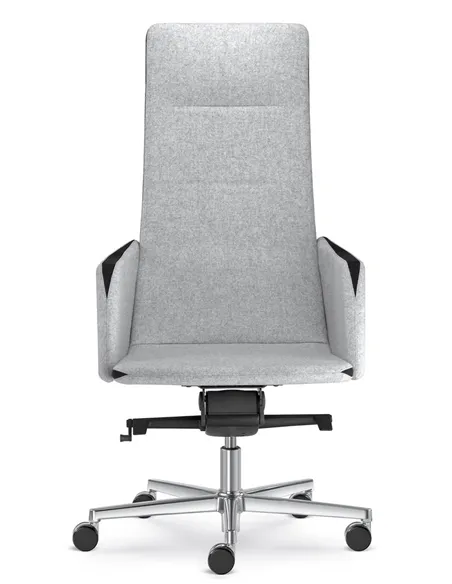 Кресло LD SEATING HARMONY 830-H кожаное, с высокой спинкой