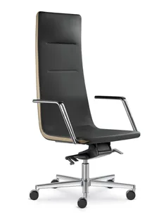 Кресло LD SEATING HARMONY 820-H кожаное, с высокой спинкой